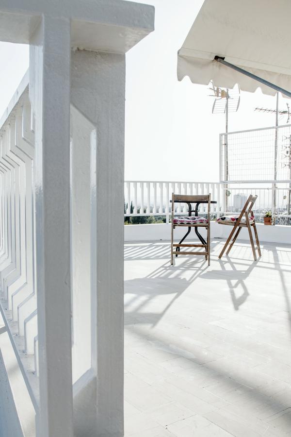 Apartmán Top Floor Studio With Endless View Atény Exteriér fotografie